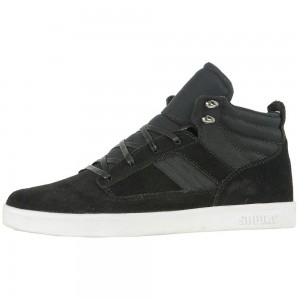 Supra Bandit Mid Men's Skate Shoes Black | ZMB-045673